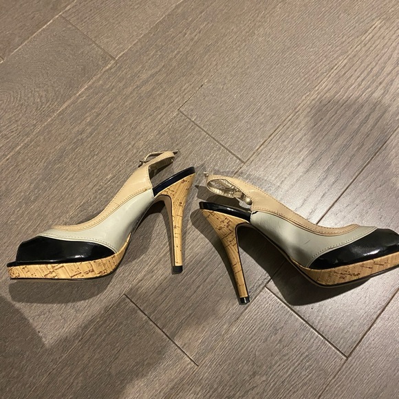 Corked heel heels - Picture 3 of 4